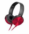 On Ear Wired Headphones MDR-XB450 Red